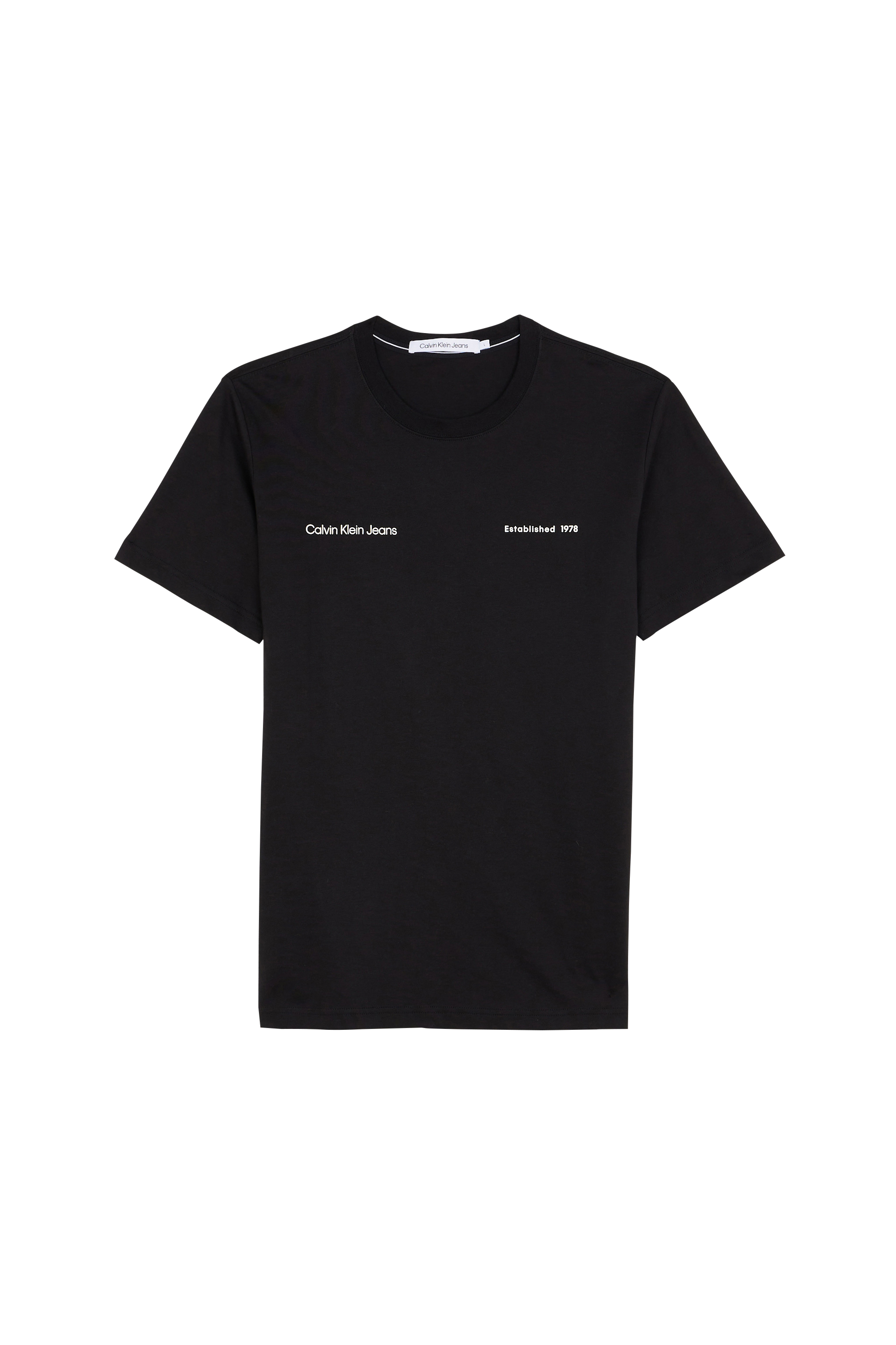 CALVIN KLEIN JEANS T-shirt  BIG BOX LOGO TEE Noir