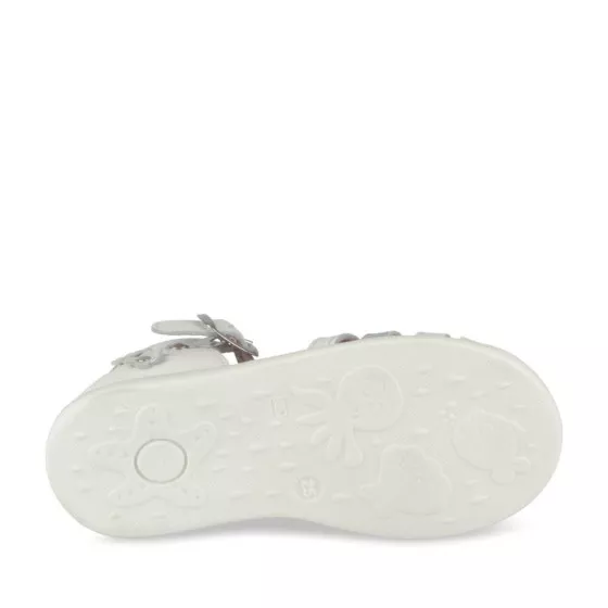 Sandales BLANC NINI & GIRLS CUIR