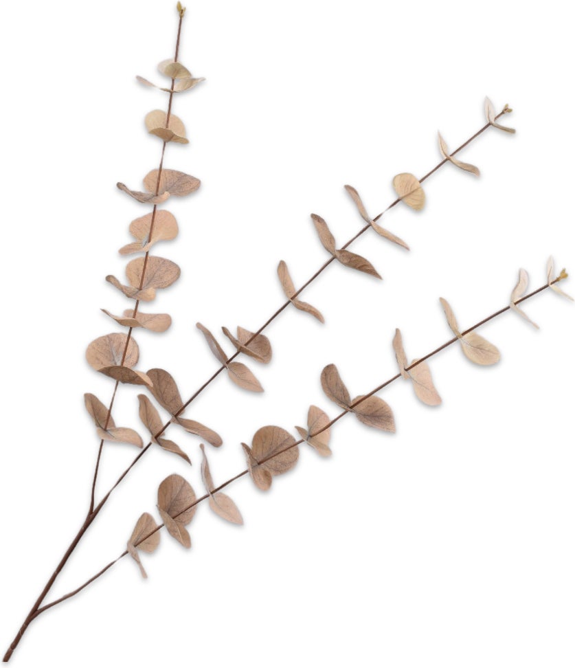 Silk-ka kunsttak Eucalyptus crème 99 cm