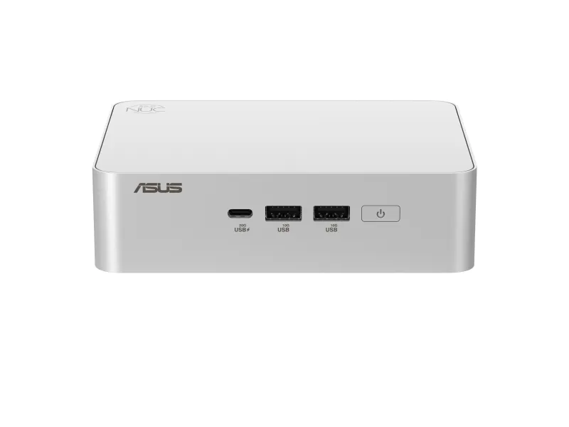 ASUS NUC 15 Pro  RNUC15CRSU700002 - Barebone - mini PC 1 x Core Ultra 7 255H / op til 5.1 GHz - RAM 0 GB - Arc Graphics 140T - IEEE 802.11ax (Wi-Fi 6), IEEE 802.11be (Wi-Fi 7), Bluetooth 5.4, 2.5 Gigabit Ethernet, Gigabit Ethernet - sølv