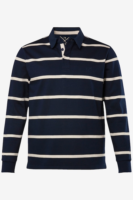 Rugby-Sweater, Ringel, Web-Kragen
