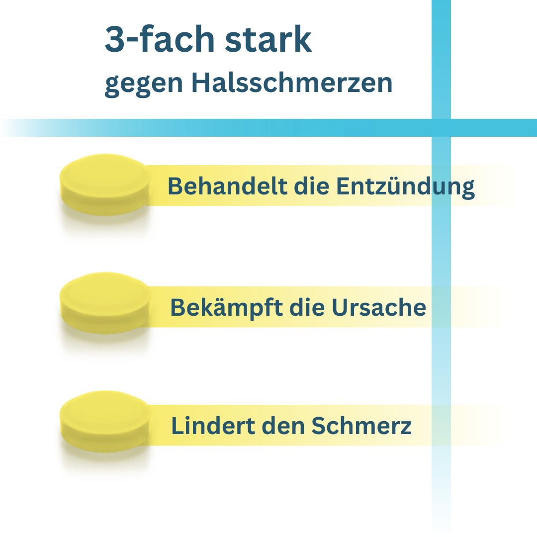 Septolete® mit Zitronen-Honig-Geschmack 3 mg/1 mg