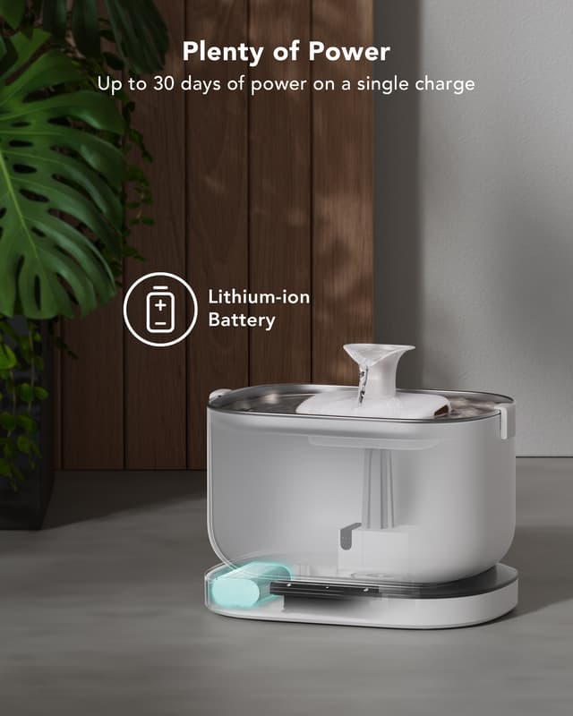 Petlibro Dockstream batteridrevet Pet vandfontæne