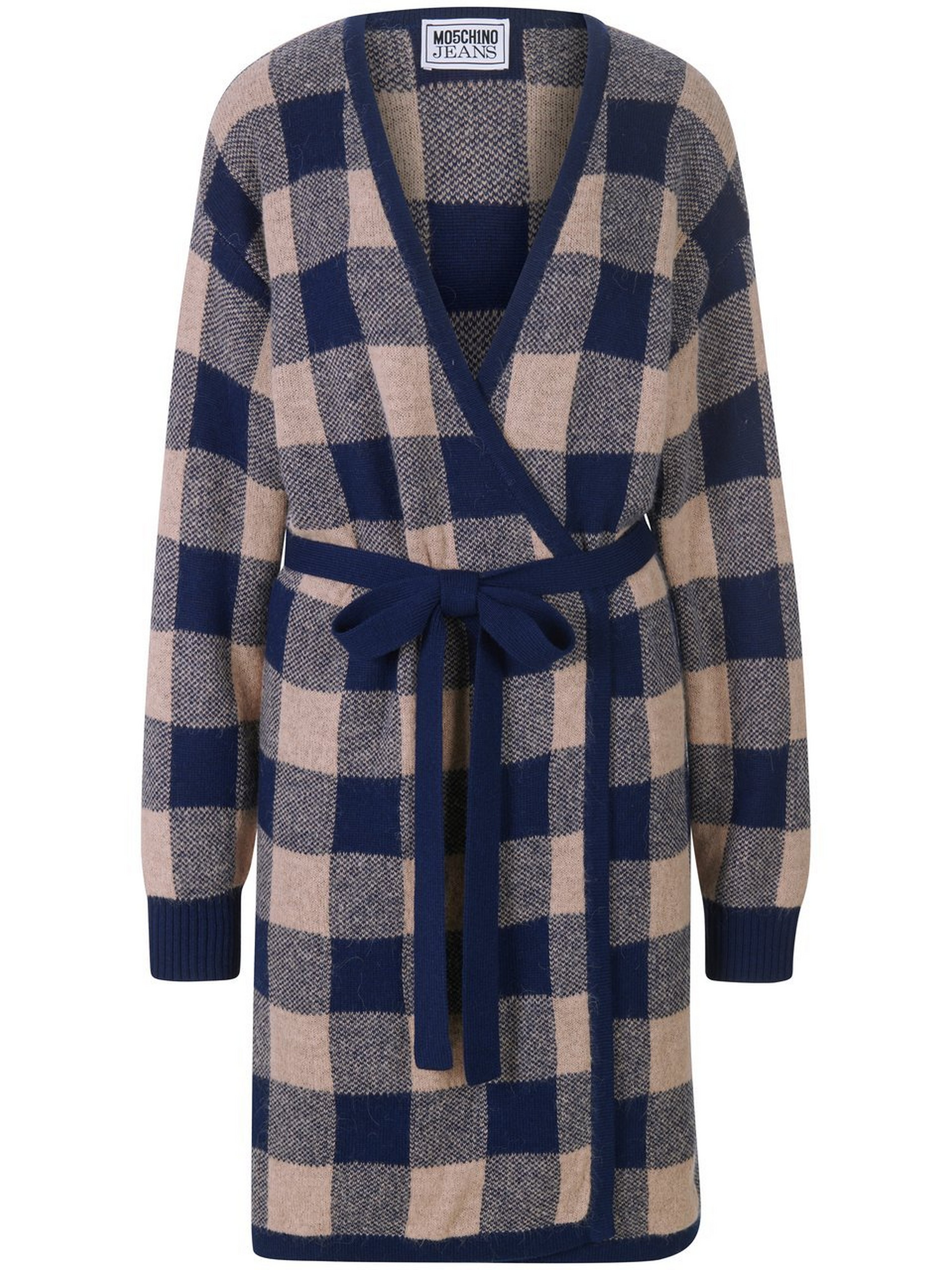 Kleid in Wickel-Optik