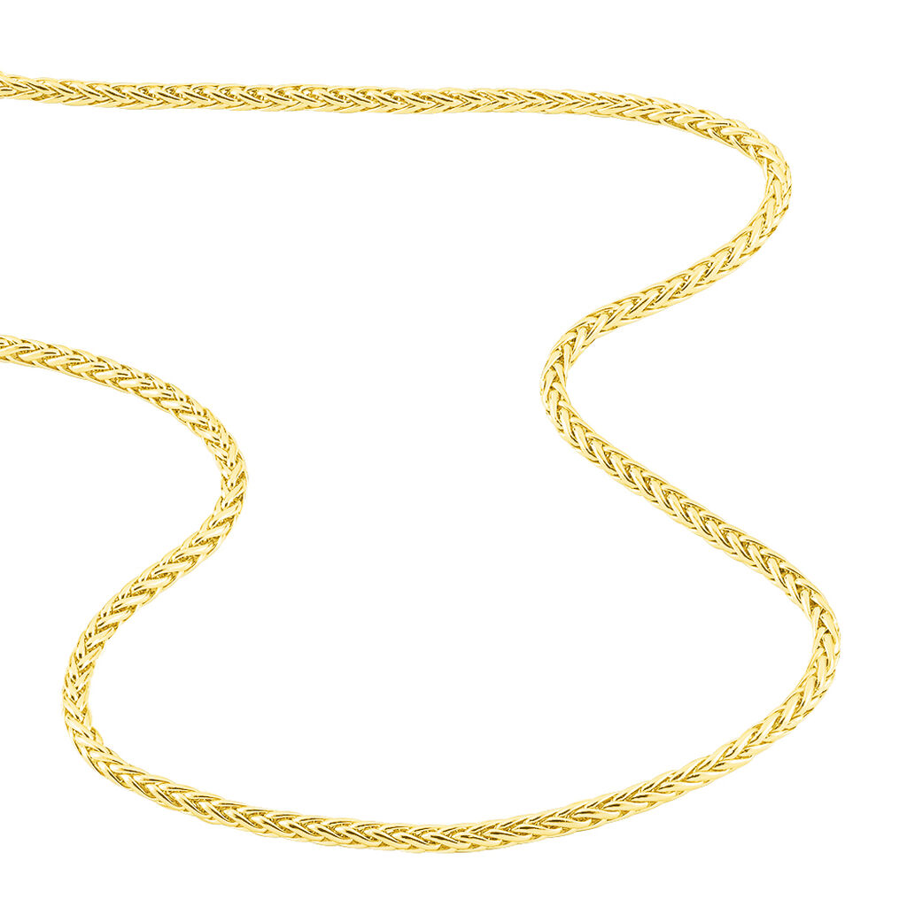 Chaîne Jayna Maille Palmier Or Jaune