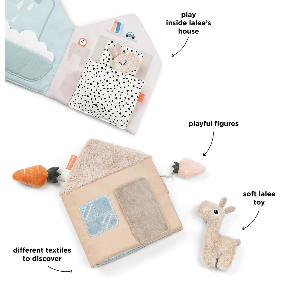 Done by Deer™ Lalees Haus Stoffbuch Lalee, sand