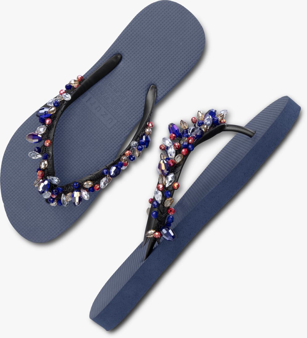 UZURII blauwe uzurii teenslippers navy blue amazon