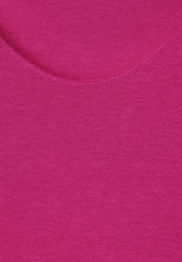 Basic Kurzarmshirt - magnolia pink