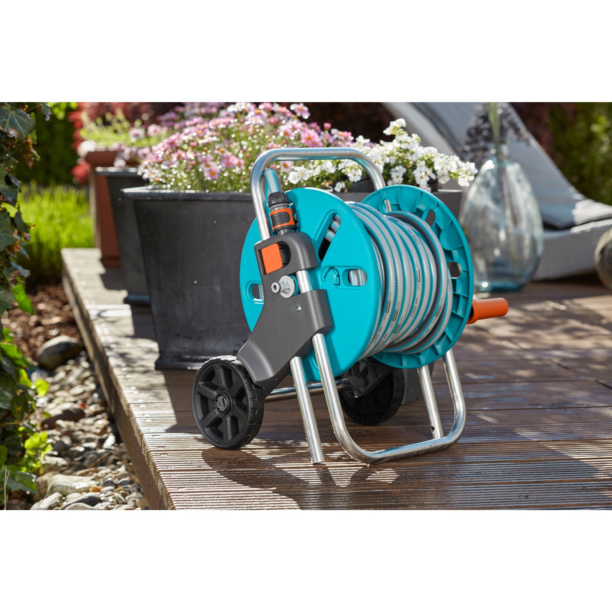 GARDENA Schlauchwagen Schlauchwagen CleverRoll S Set