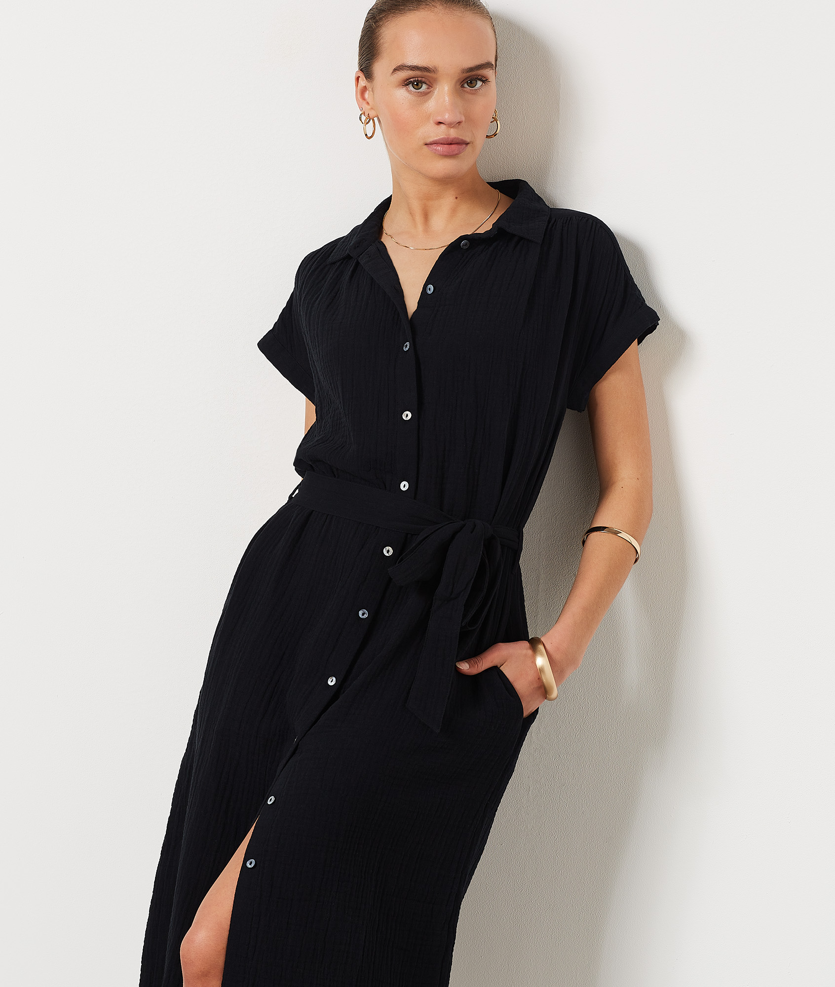 Robe longue 100% coton