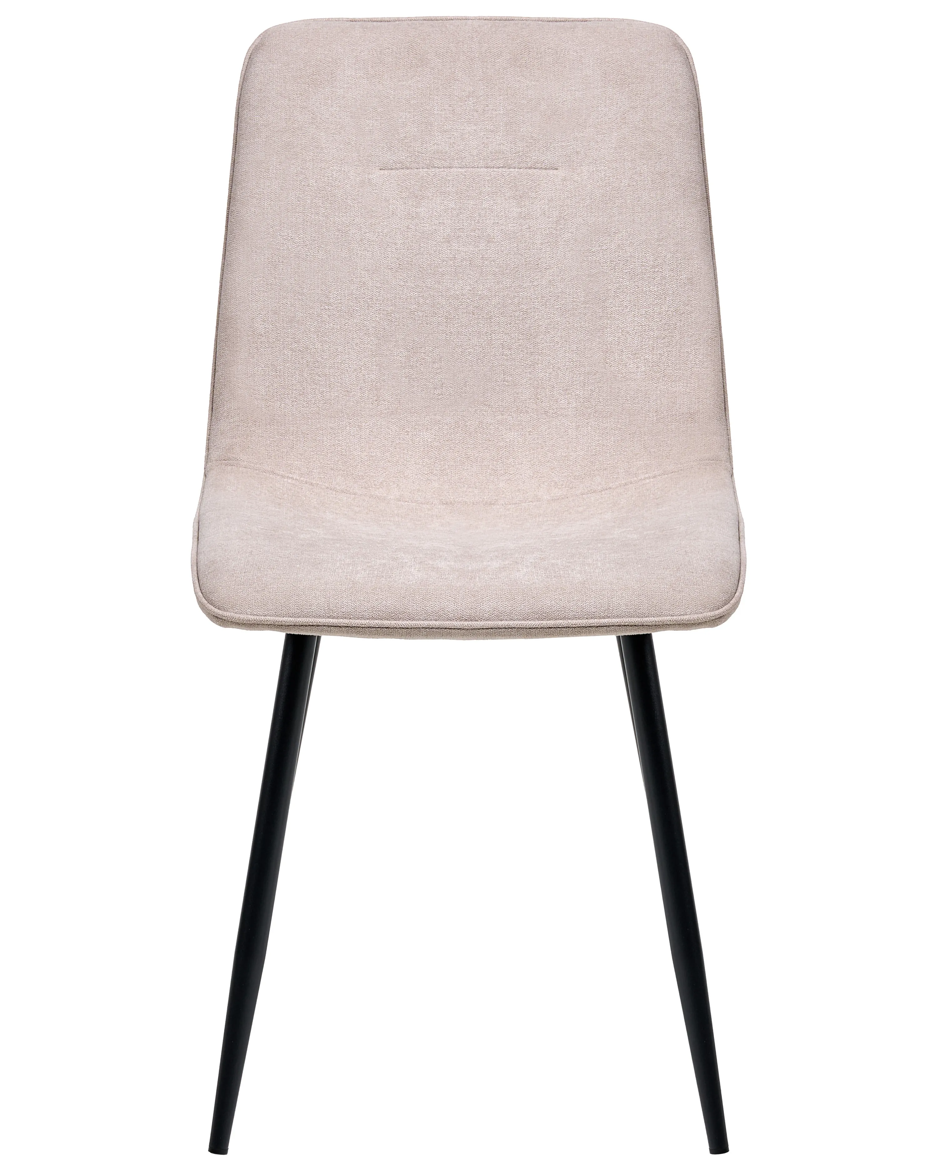 Set van 4 eetkamerstoelen TUSCOLA Stof Beige