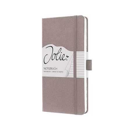 Sigel JN504 Notizbuch Jolie®, rose brown, liniert, ca. A6