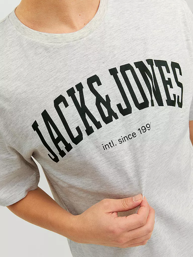 JACK & JONES T-Shirt  JJEJOSH weiss