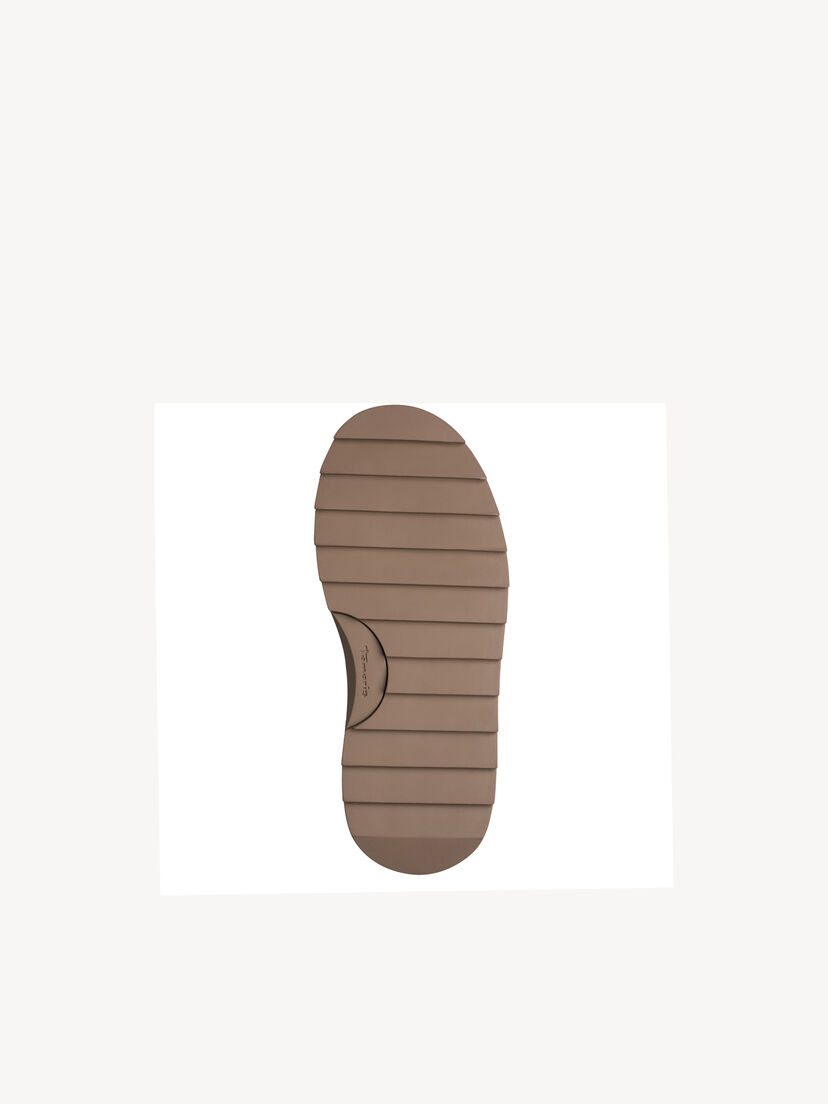 Enkellaarsje - beige warme voering