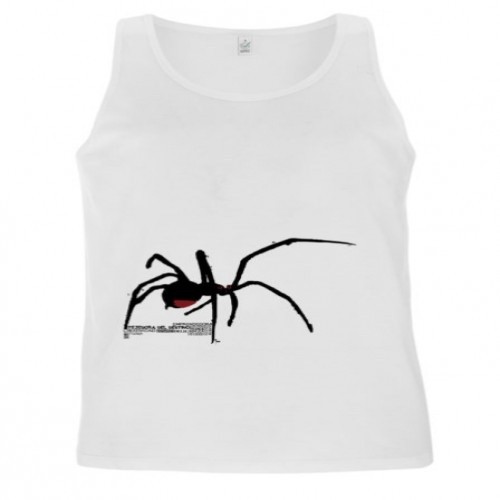 Camiseta regata do Homem-Aranha, branca