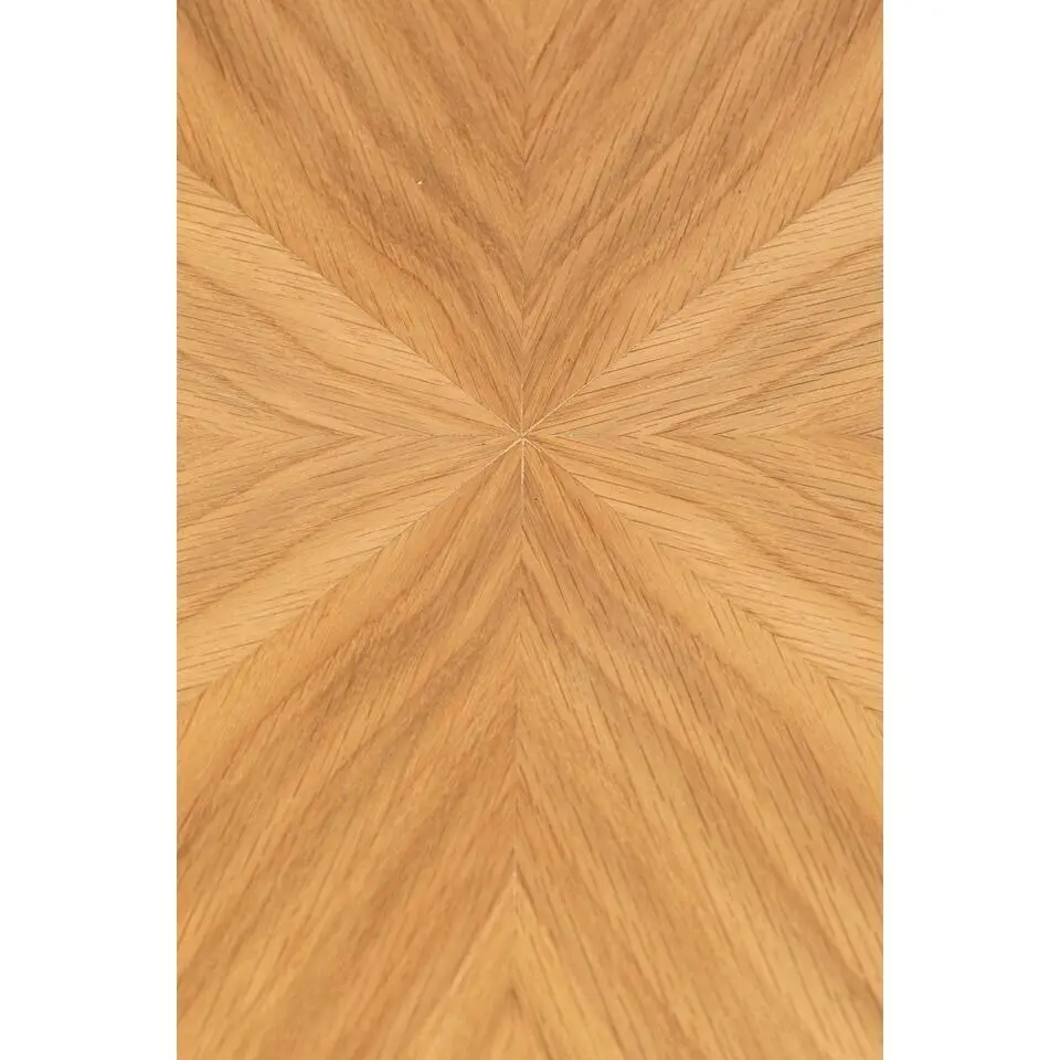 Housecraft Fabio Eettafel Rond Hout 100 cm Naturel