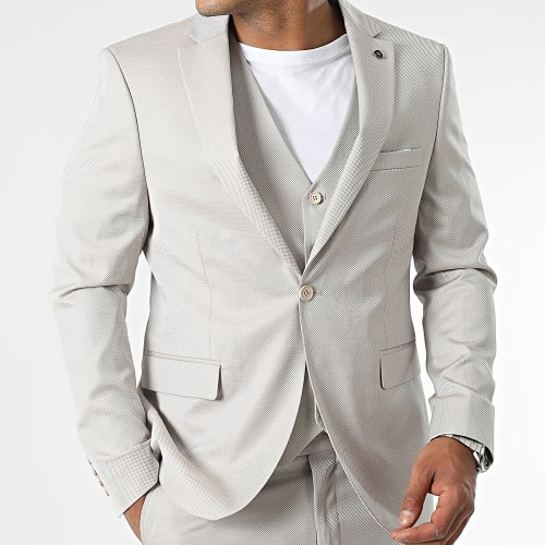 Costume 3 Pièces Beige