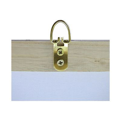Lot de 2 anneaux de suspension avec vis à bois