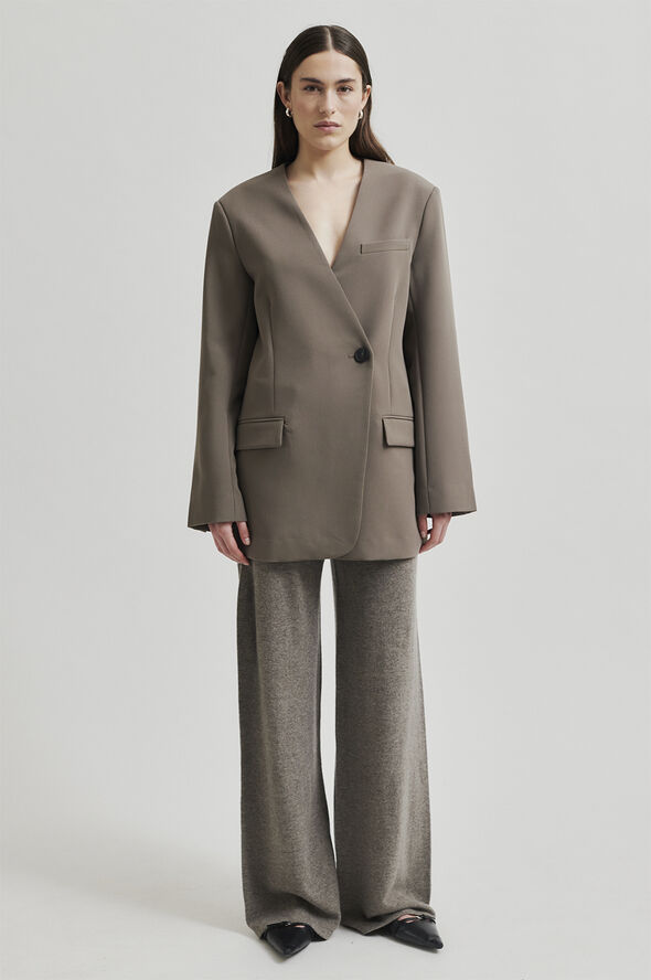 Second Female Lounge Knit Pant Morel