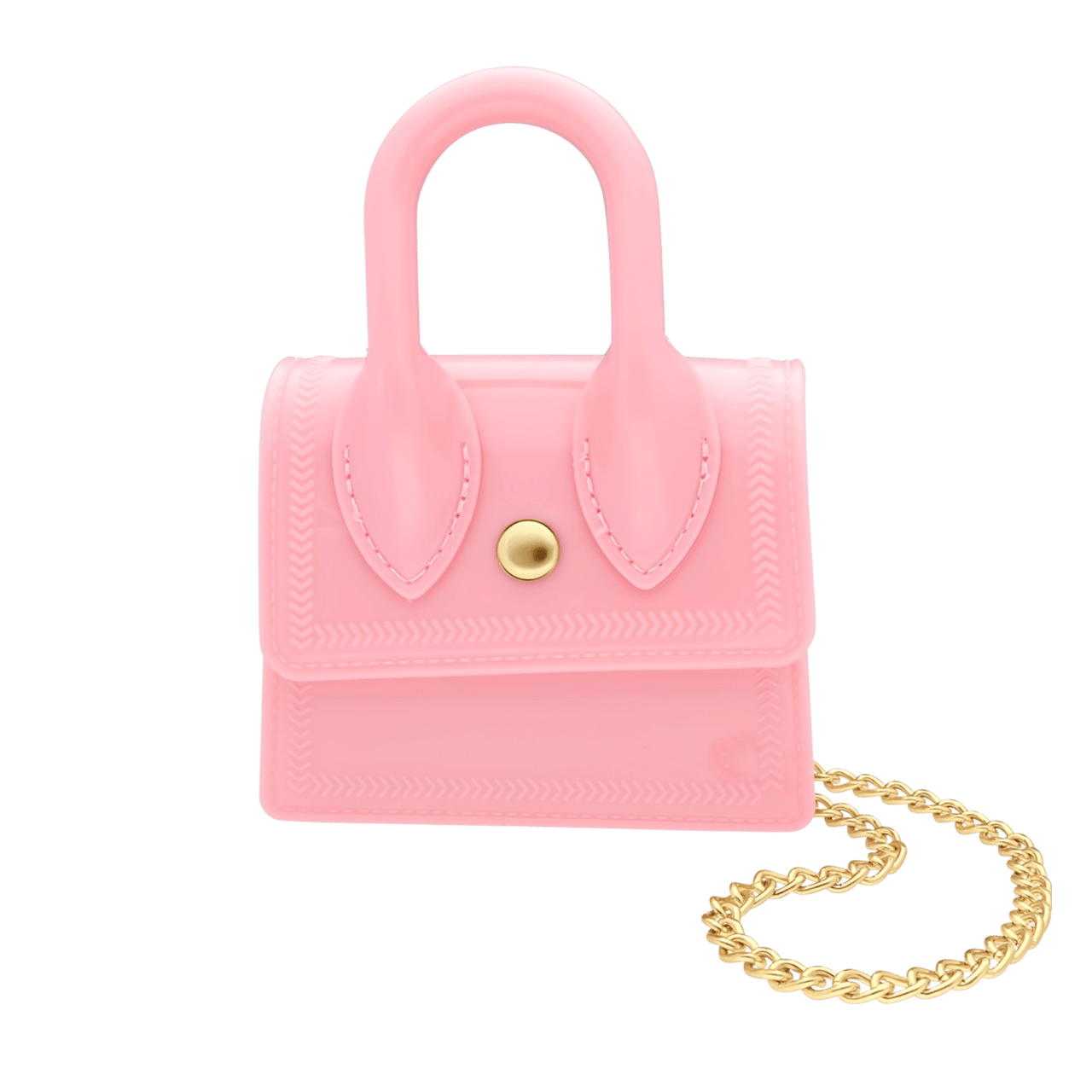 Licht roze mini tas