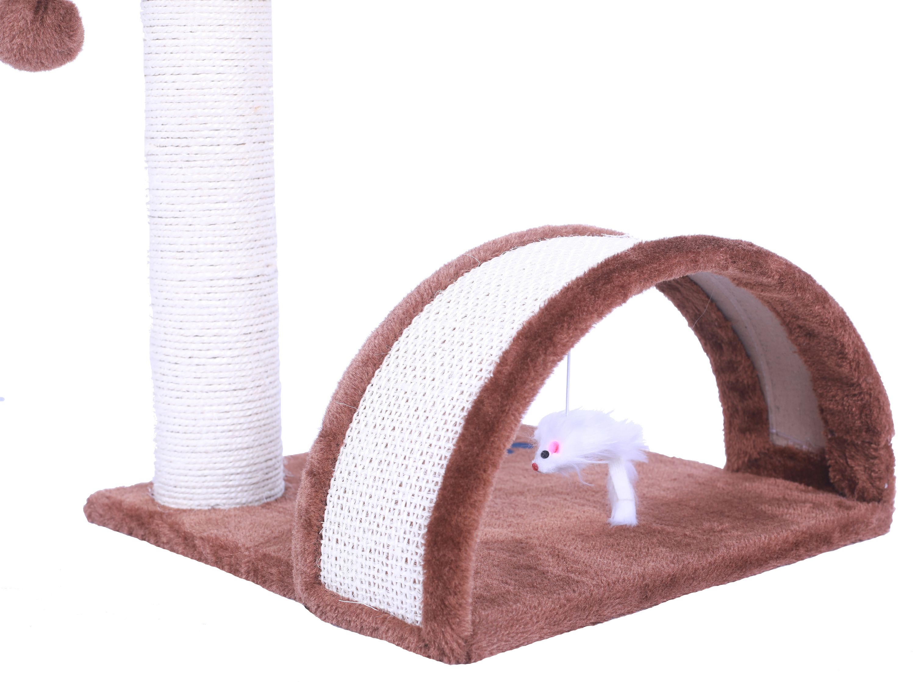 Katzenbaum FINDUS 50 cm braun