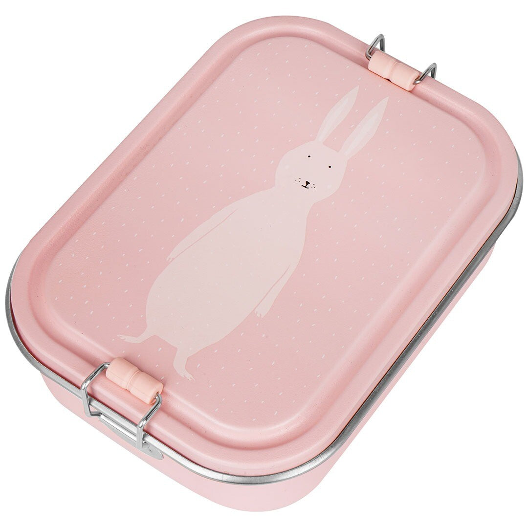 Trixie rvs broodtrommel mrs rabbit - 1200 ml