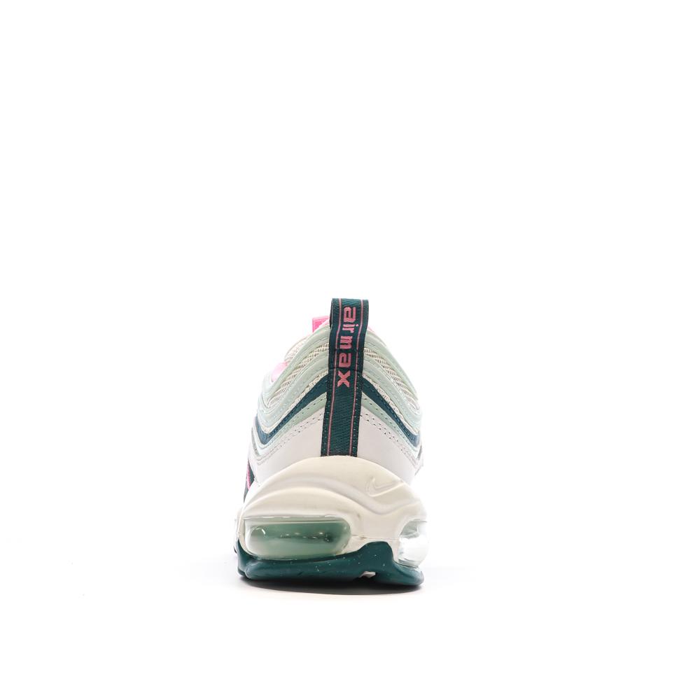 Nike Baskets Vert/Rose Junior Nike Air Max 97 BG