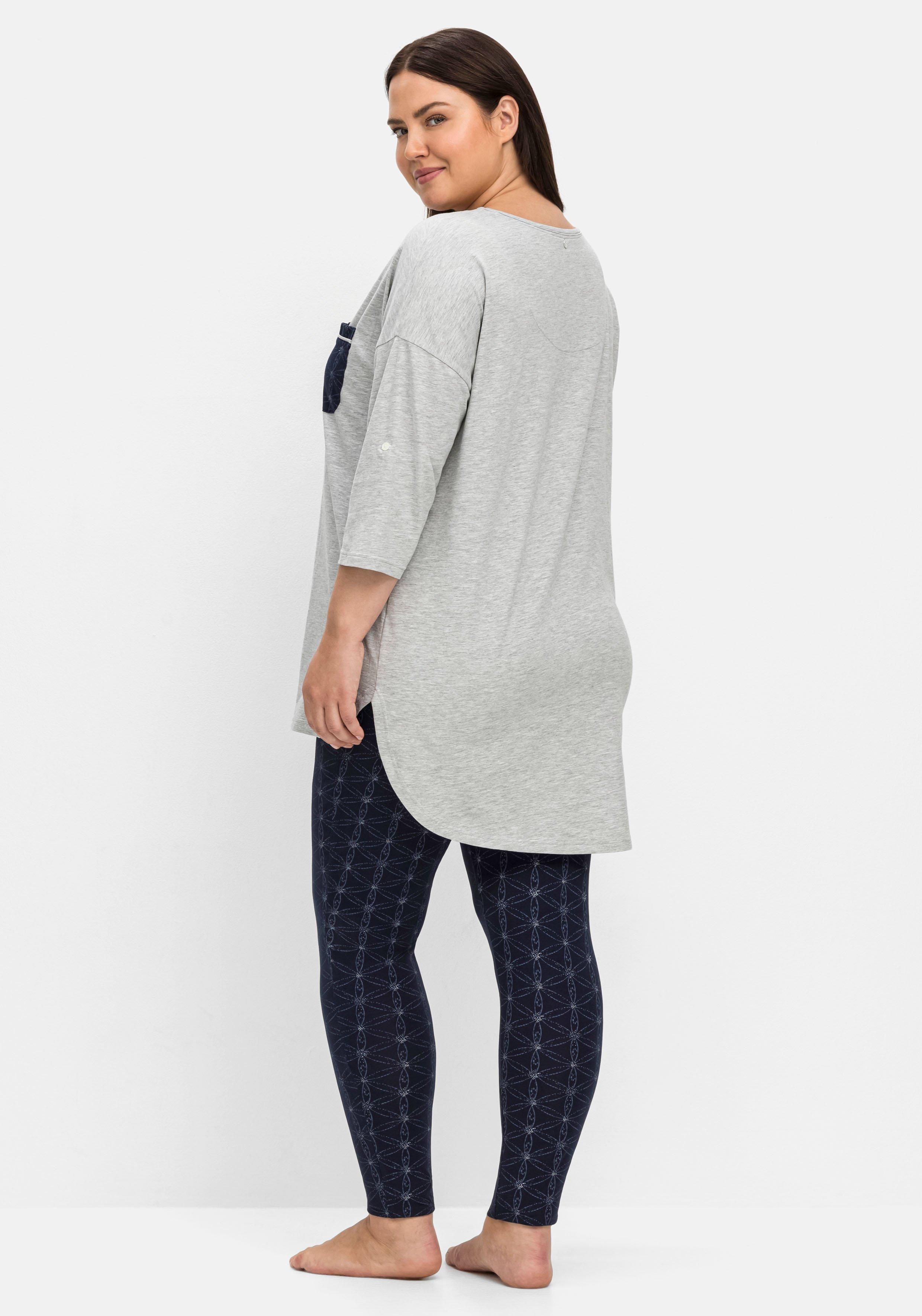 Set aus Schlafshirt und Leggings