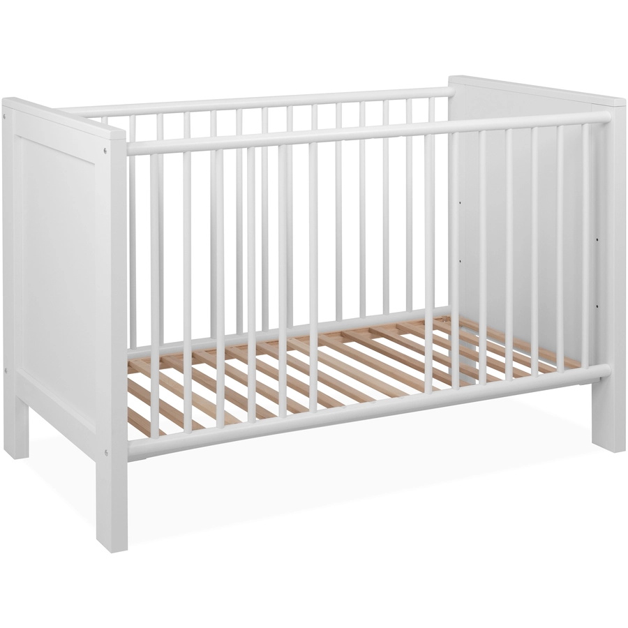 Finori Babybett Lotti 60x120 cm weiß Weiß