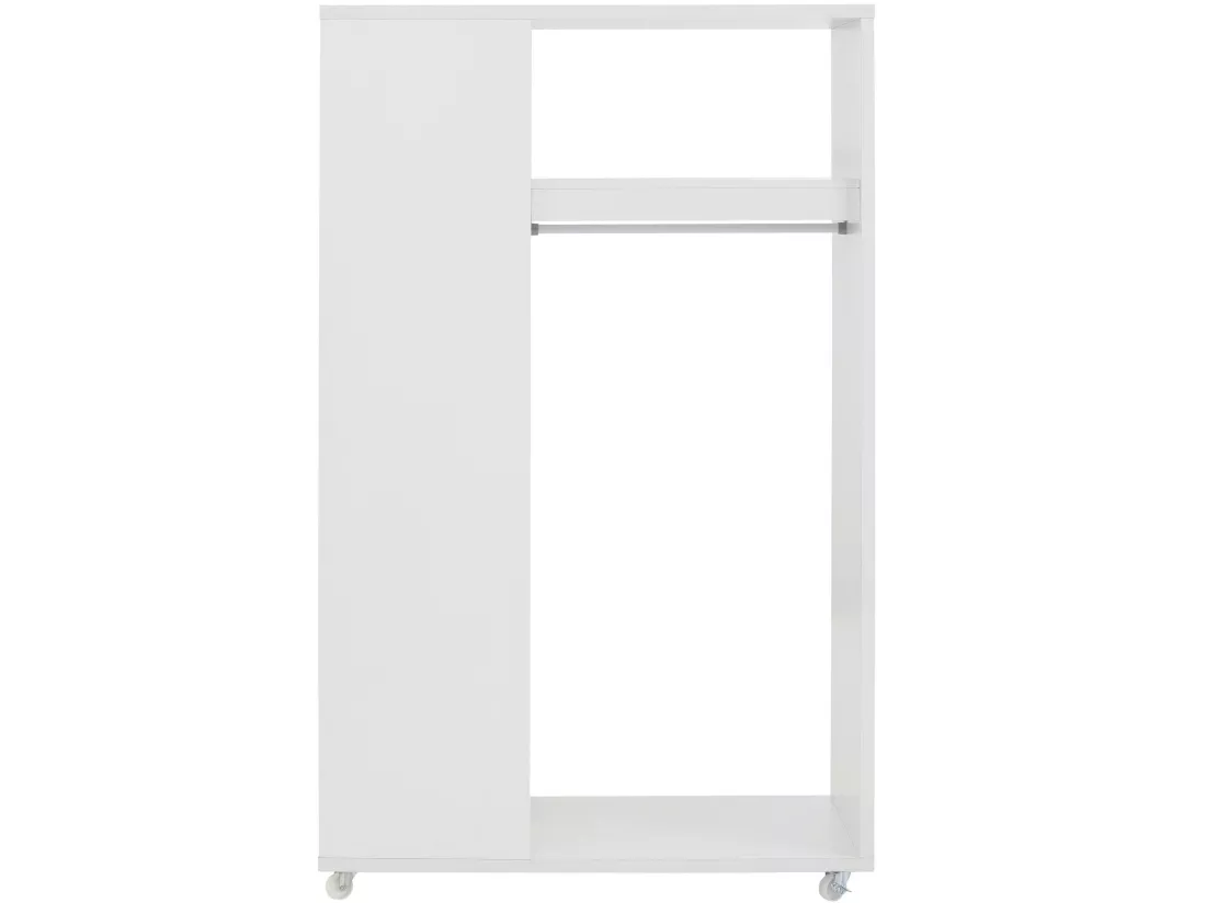 Armoire avec étagères et tringles à linge