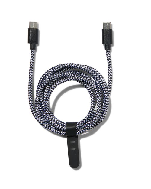 câble chargeur USB-C/USB-C 2.0 1.5m