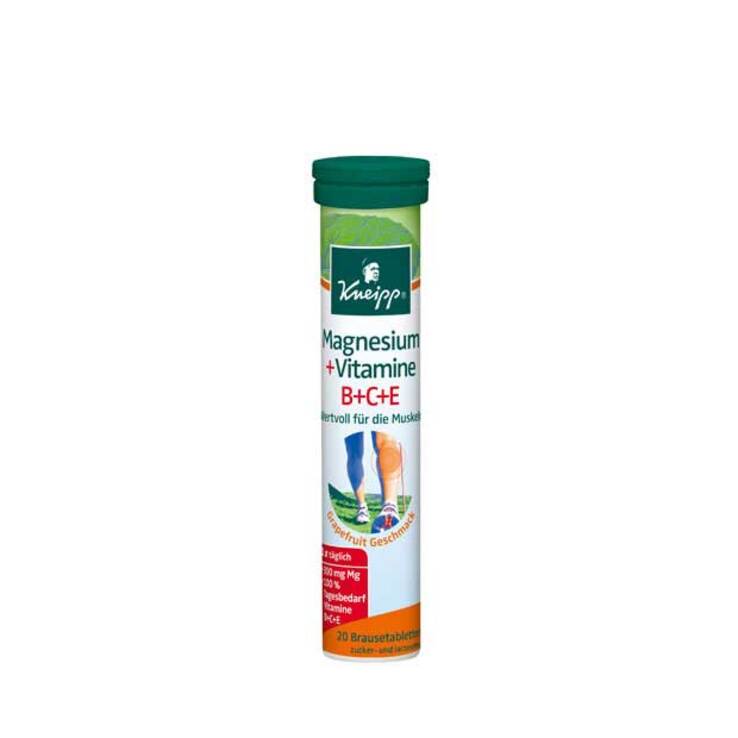Kneipp Magnesium + Vitamine Brausetabletten, 20 St