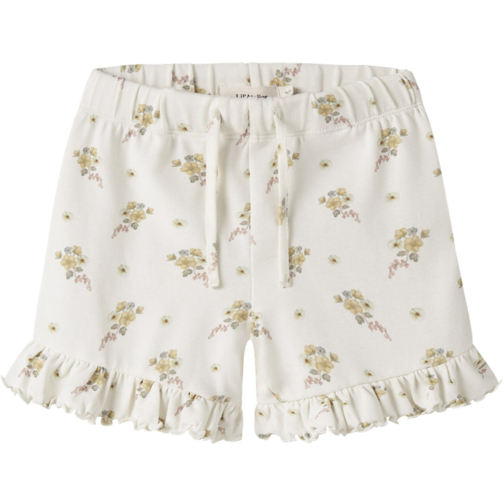 Køb Lil'Atelier Coconut Milk Flower Nmfgayo Sen Shorts Lil