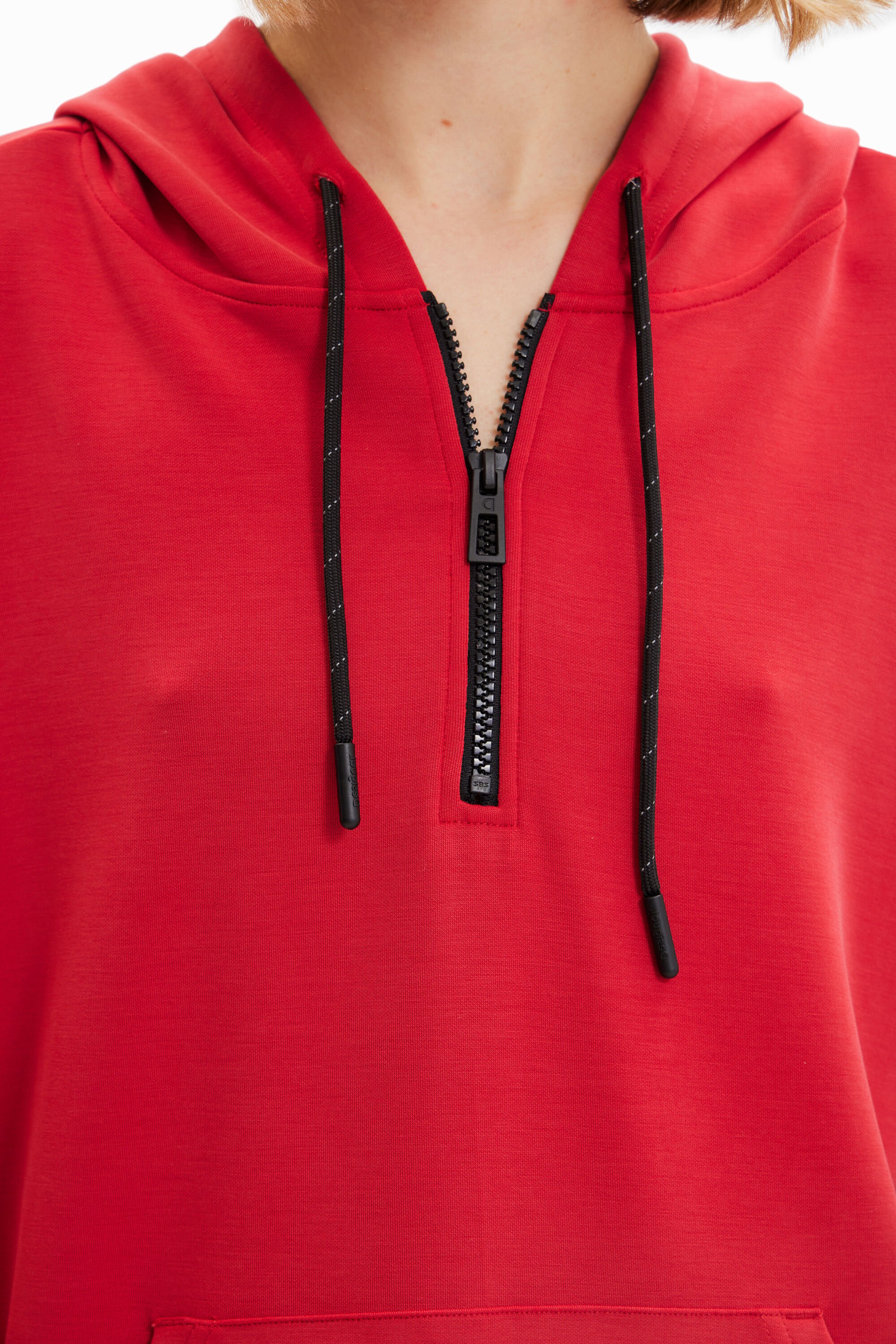 Sweat-shirt oversize doux