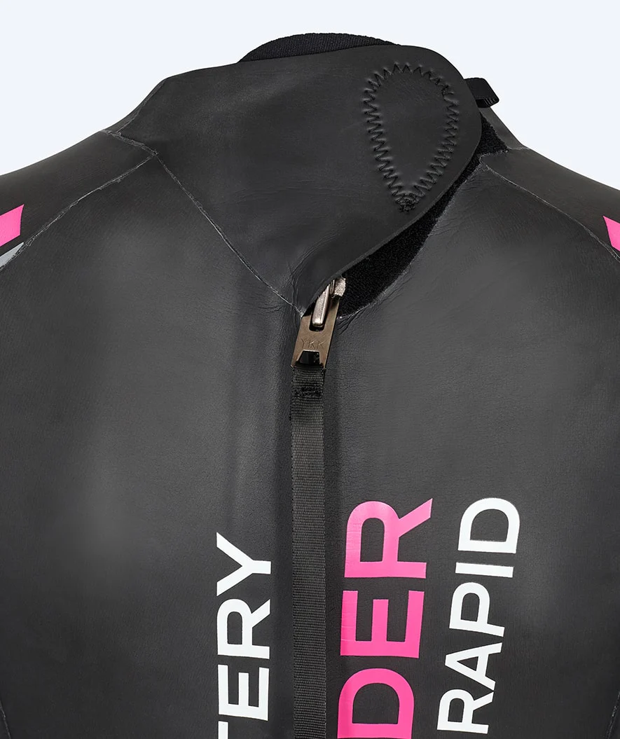 Watery våddragt til damer - Calder Rapid - Sort/pink