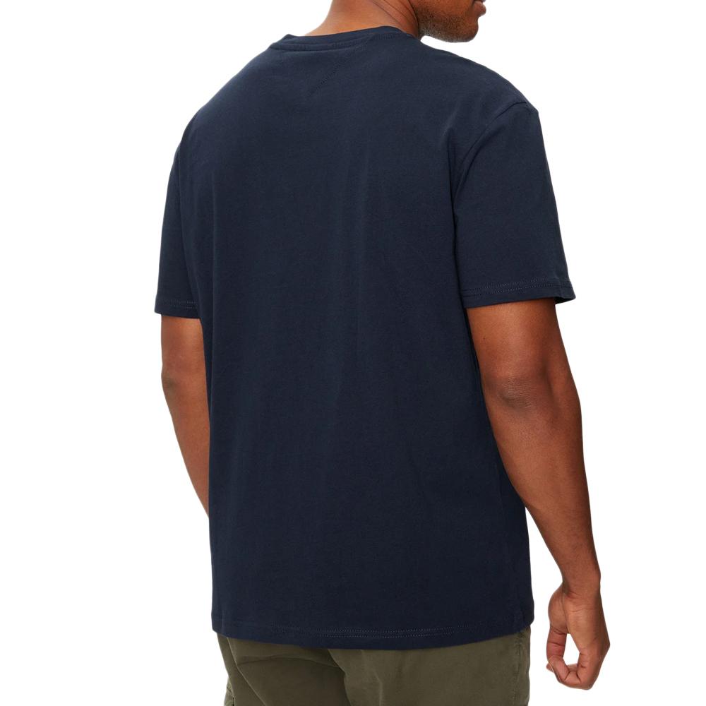 Tommy Hilfiger T-shirt Marine Homme Tommy Hilfiger Gold Linear