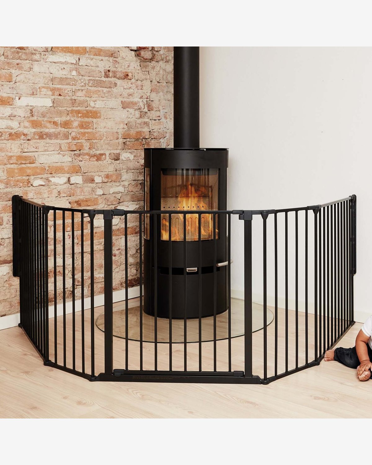Barnegrind Flex XL – Vegghengt Sikkerhetsgrind 90 til 278cm – Utvidbart System