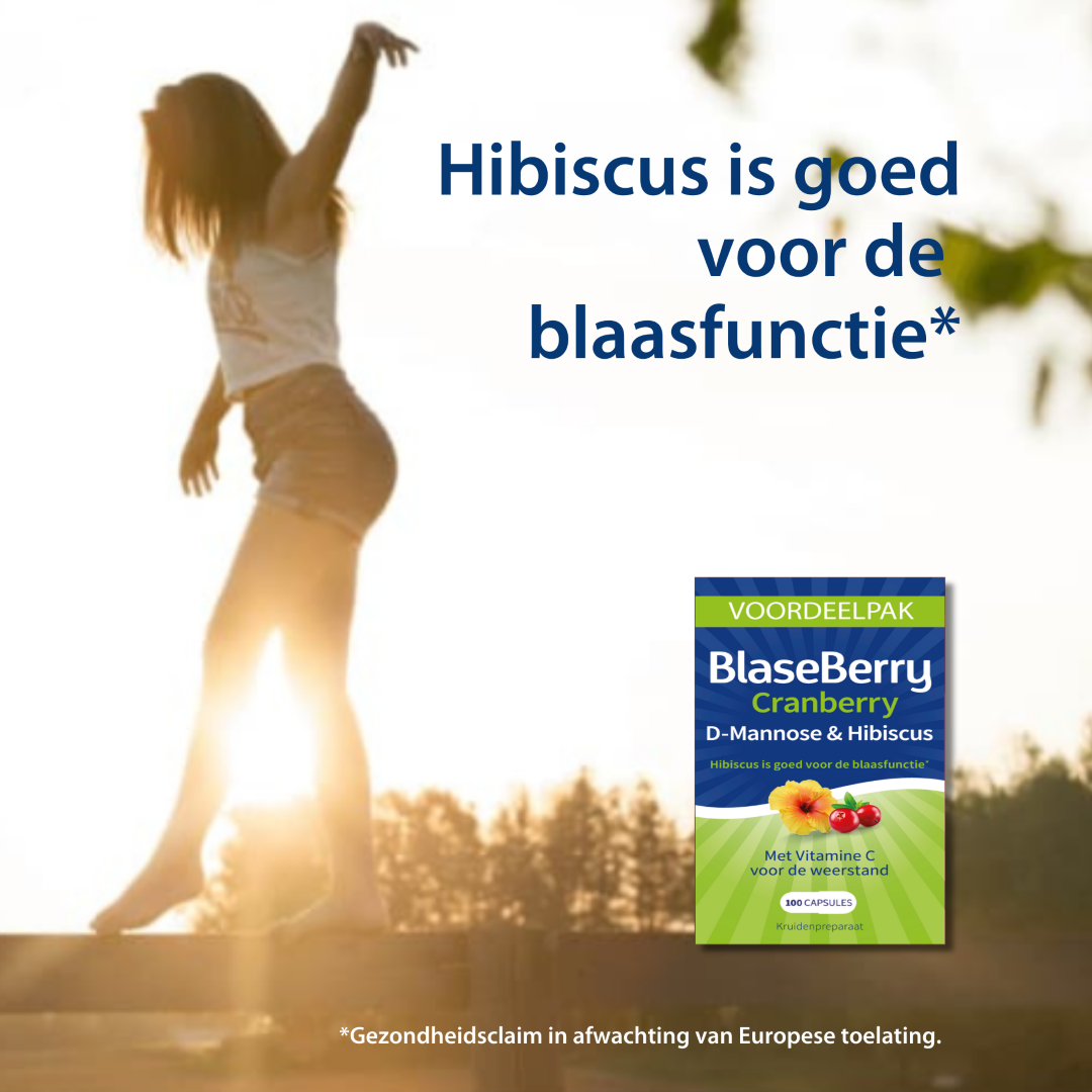 Blaseberry Cranberry, D-mannose & Hibiscus (100 capsules)