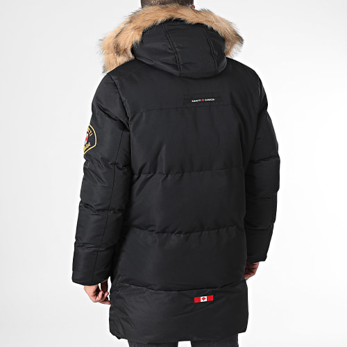 Parka Capuche Fourrure Thelon 4078039 Noir