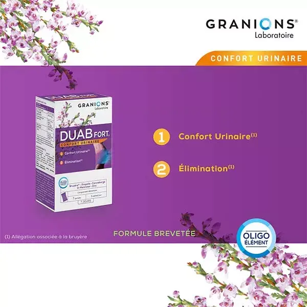 Granions Duab Fort Conforto Urinário 7 sachês