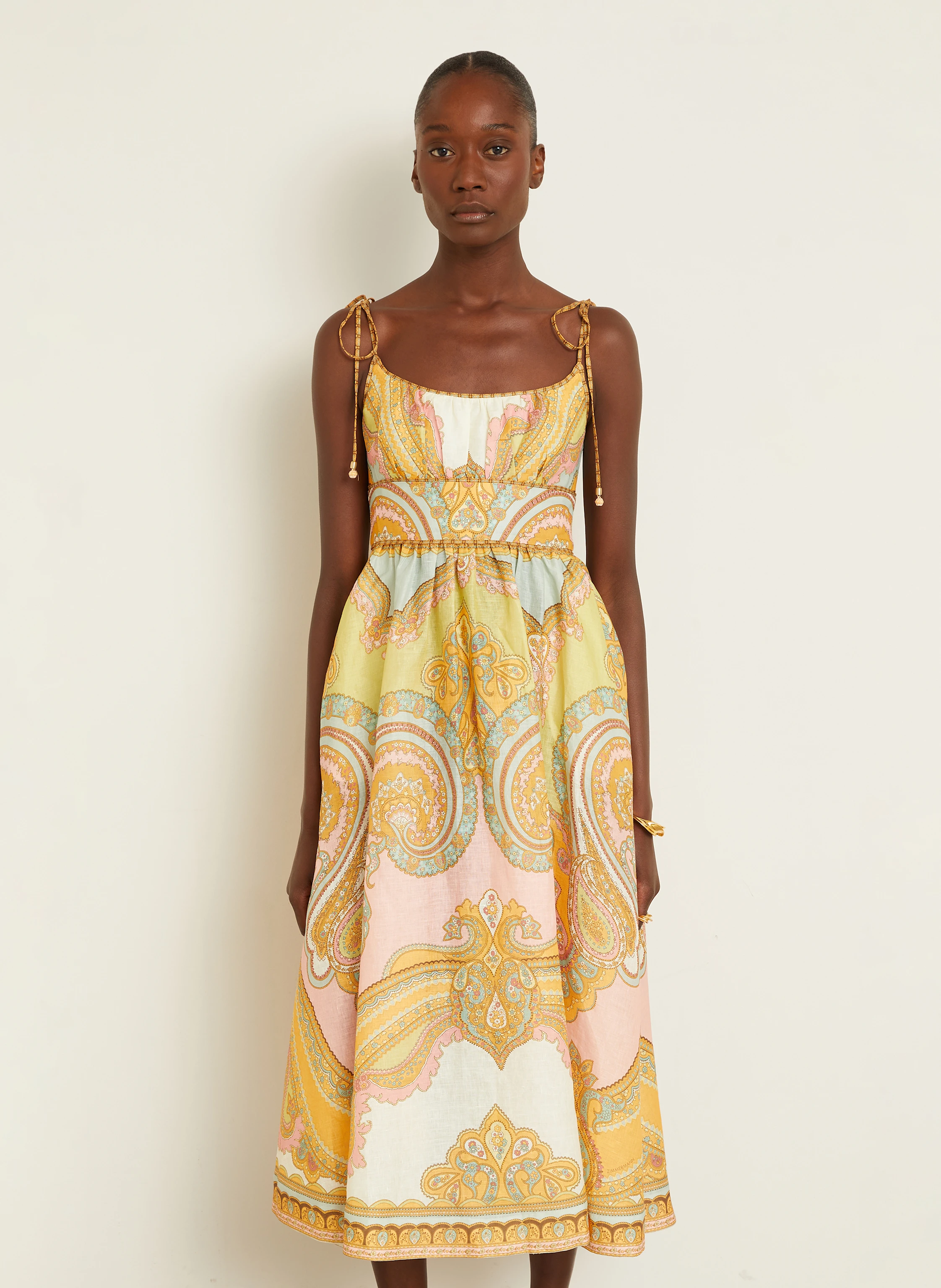 ZIMMERMANN Leinenkleid MAXINE