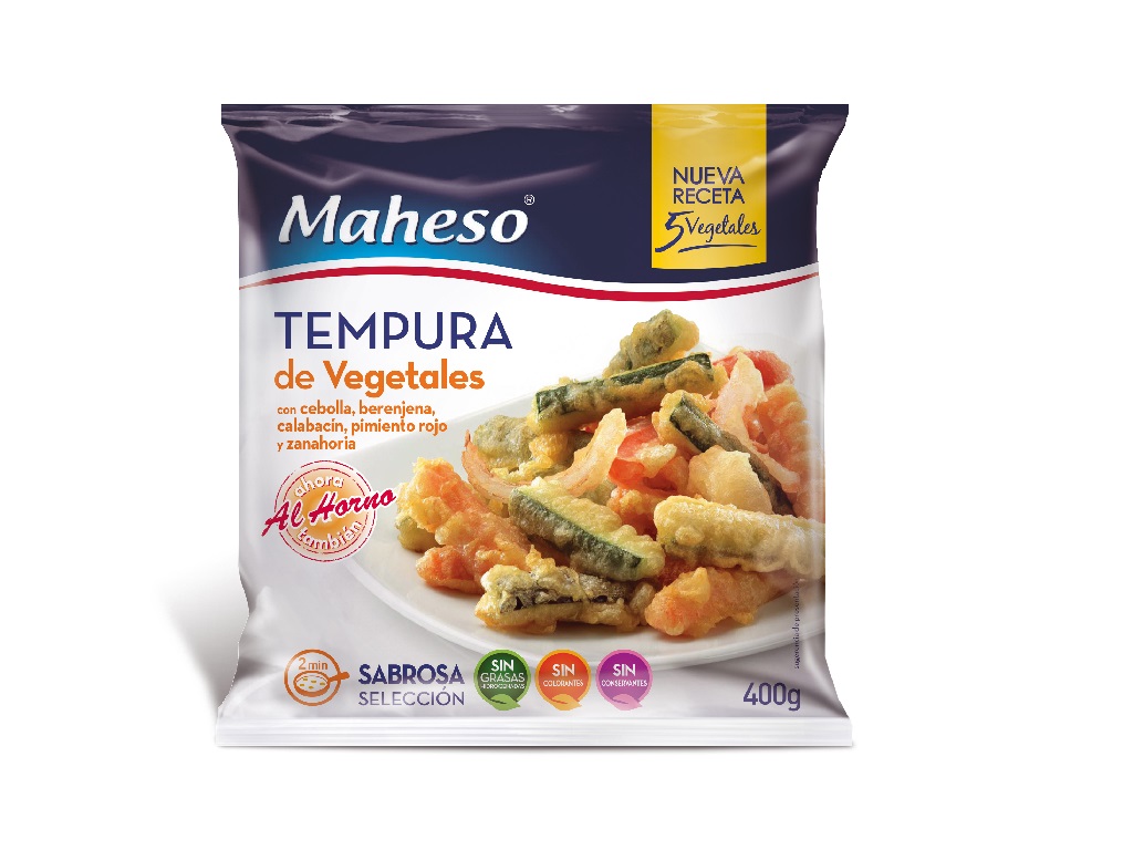 TEMPURA MAHESO DE VERDURAS 400G