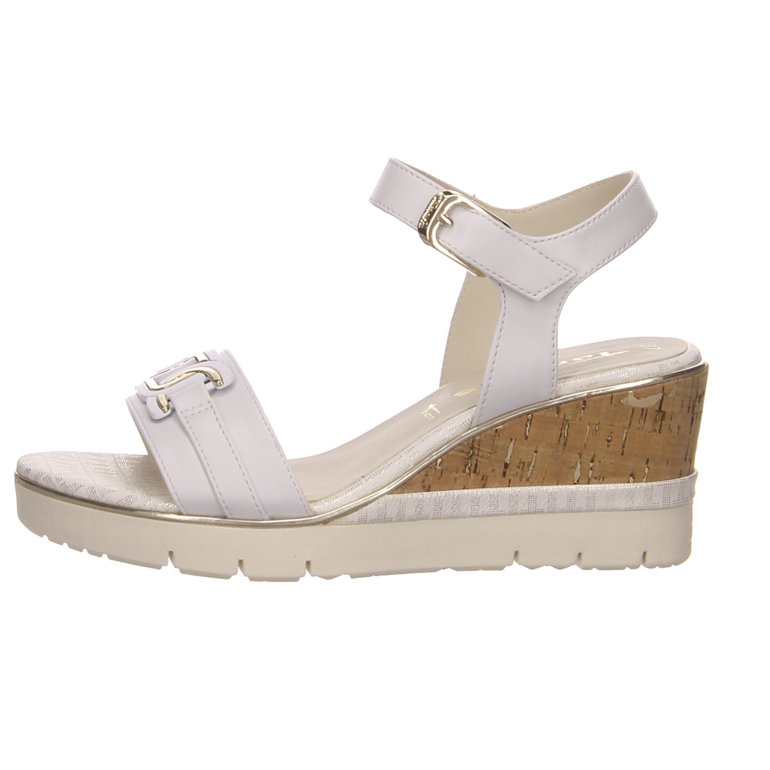 Tamaris Sandalette weiß weiss/weiss kombi