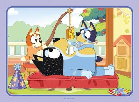 Bluey 4 In A Box Puzzle