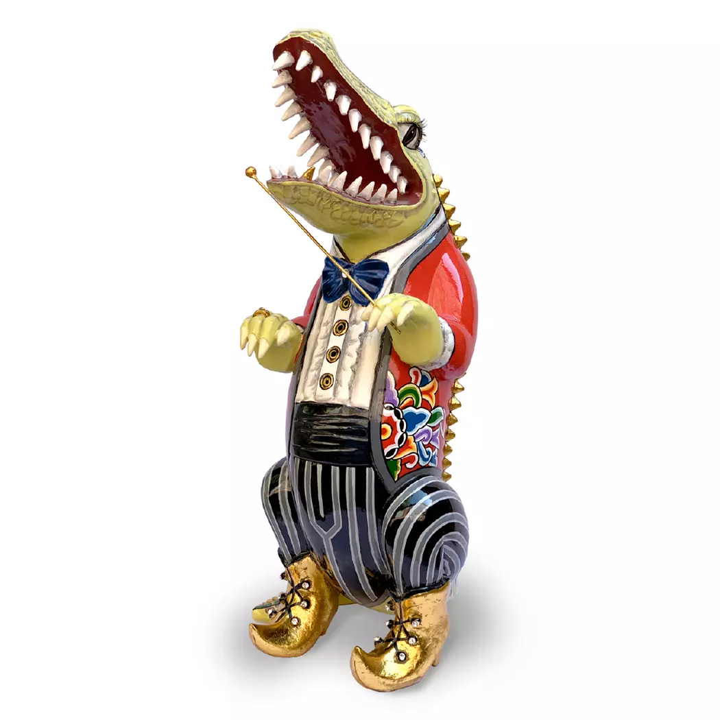Deko-Aligator Leonard