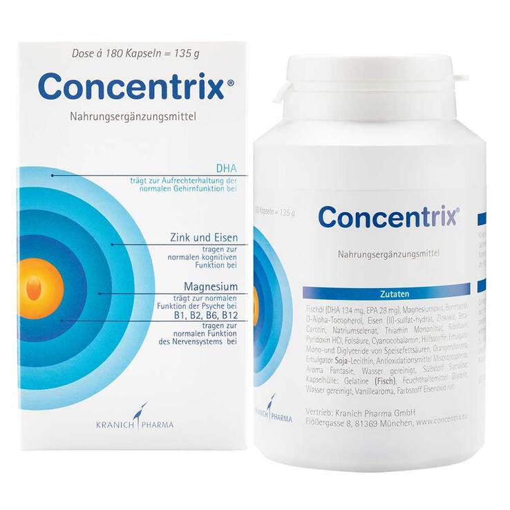Concentrix Kapseln, 180 St