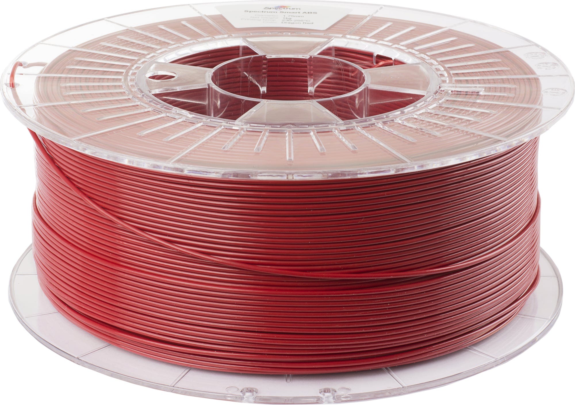 Spectrum  HIPS-X Dragon Red, 1,75 mm / 1000 g    Schlagzähes Filament mit hoher Oberflächenhärte in Rot