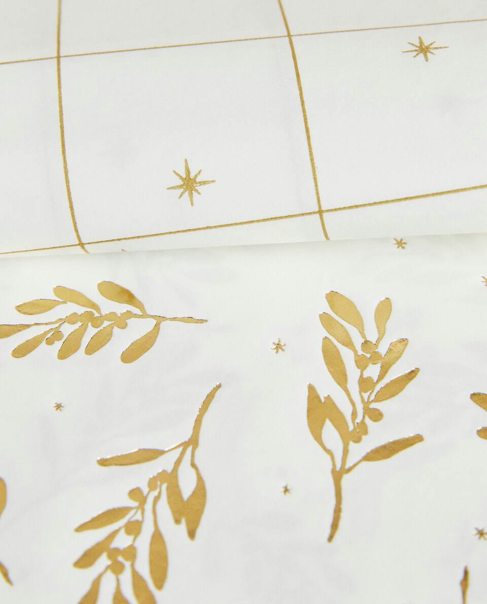 Guardanapos de papel com estampa de galhos de Natal (pacote com 30)