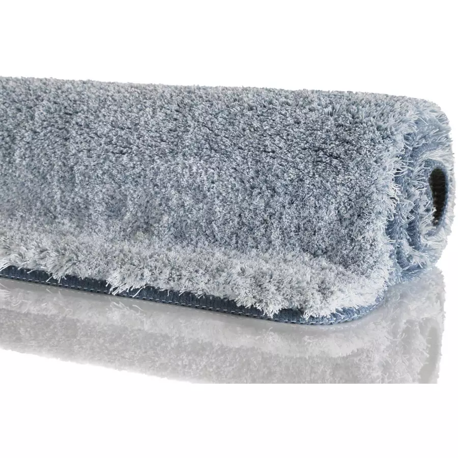 Wecon home basics Badteppich Luuk graublau
