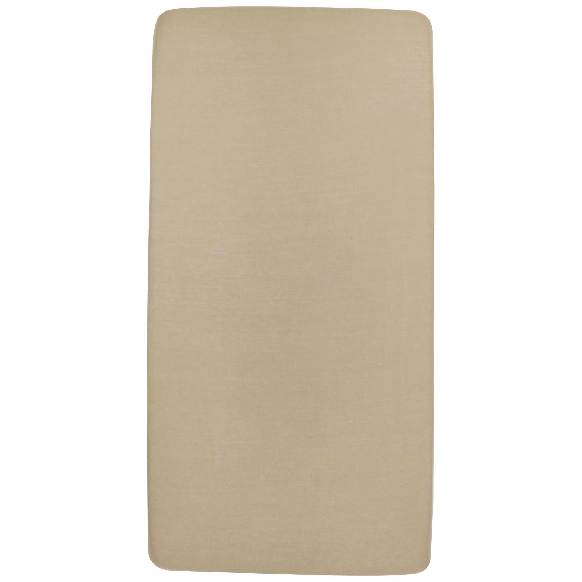 Meyco ledikant hoeslaken taupe taupe